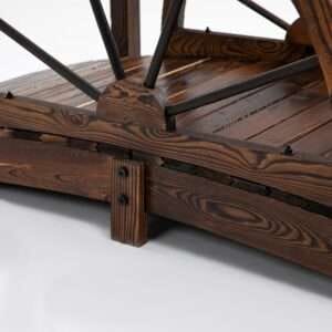 Outsunny Wooden Garden Bridge