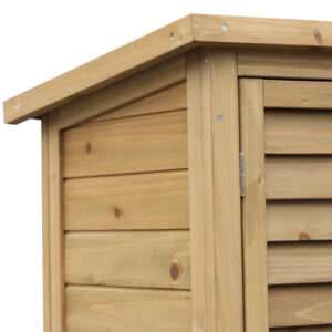 Outsunny Garden Storage Unit Wood