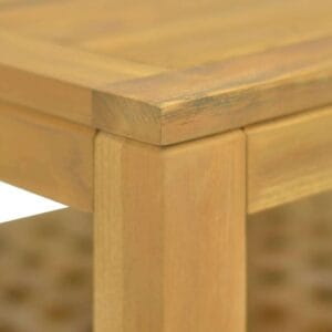 vidaXL Coffee Table Solid Teak Wood