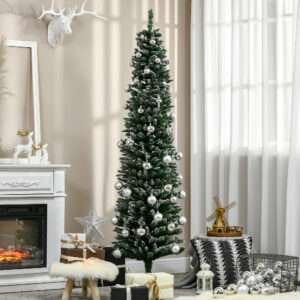 Homcom 6.5ft Artificial Christmas Tree