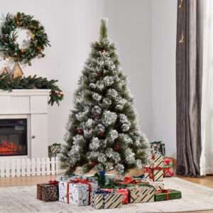 Homcom 5ft Indoor Christmas Tree
