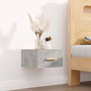 vidaXL Wall-mounted Bedside Cabinets