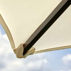 Outsunny Gazebo Party Tent Cream-white