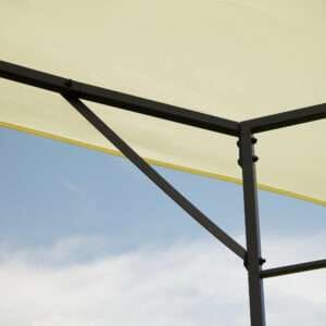 Outsunny Gazebo Party Tent Cream-white