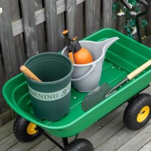 Outsunny 75L Garden Cart Heavy Duty