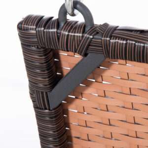 Outsunny Swing Bench 2-Person Rattan