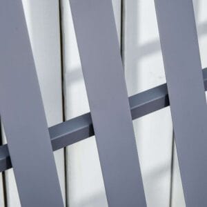 Outsunny 2 Seat Steel Garden Bench