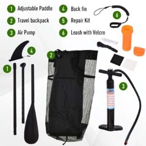 Homcom Surfing & Paddle Board 10ft