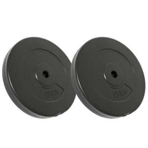vidaXL Weight Plates 2pcs 30kg