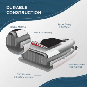 Outsunny Surfing & Paddle Board 10ft