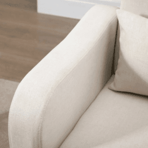 Nordic Armchair w/ Cushioned Pillow