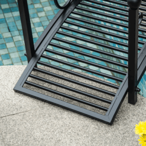 Outsunny Garden Bridge w/ Safety Rails