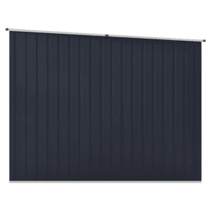 vidaXL Garden Shed Galvanised