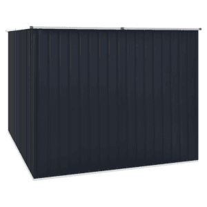 vidaXL Garden Shed Galvanised