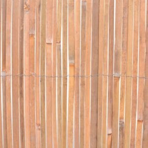 vidaXL Bamboo Fences 2 pcs 100x400cm