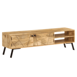 vidaXL TV Cabinet Solid Mango Wood