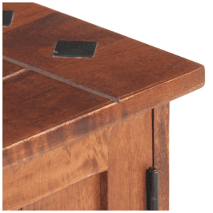 vidaXL TV Cabinet Solid Acacia Wood 120x30x41cm