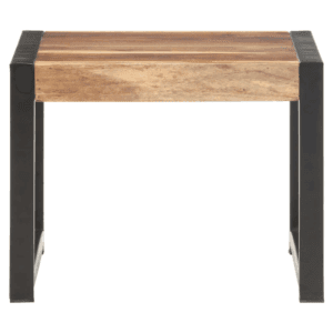 vidaXL 3pc Nesting Tables Solid Wood