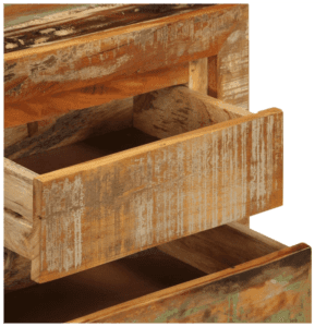 vidaXL Sideboard Solid Wood 120x30x75cm