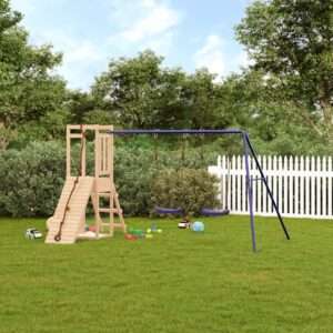 vidaXL Outdoor Playset Solid Wood