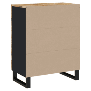 vidaXL Sideboard Solid Wood 60x33x75cm