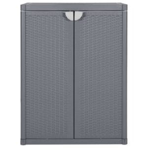 vidaXL Rattan Storage Cabinet 65x45x88cm