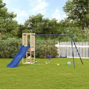 vidaXL Outdoor Playset Solid Wood
