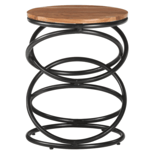 vidaXL End Table Solid Wood 40x40x52cm