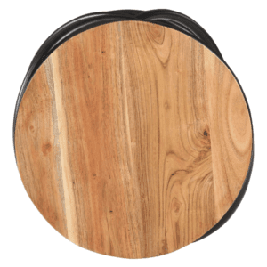 vidaXL End Table Solid Wood 40x40x52cm