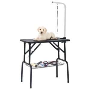 vidaXL Adjustable Dog Grooming Table