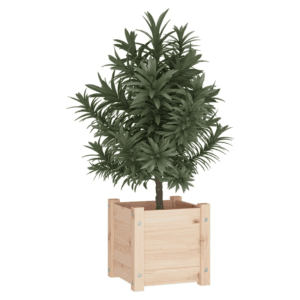 vidaXL Garden Planter Solid Pine Wood