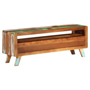 vidaXL TV Cabinet Solid Wood 110x30x40cm