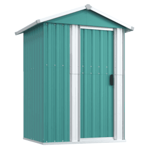 vidaXL Garden Shed 126x97.5x177cm Steel