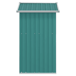 vidaXL Garden Shed 126x97.5x177cm Steel