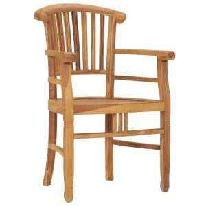 vidaXL Garden Dining Set Solid Teak Wood