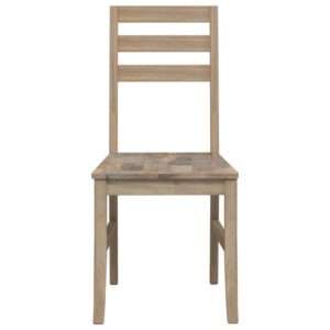 vidaXL Dining Chairs Solid Acacia Wood