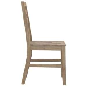 vidaXL Dining Chairs Solid Acacia Wood