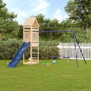 vidaXL Outdoor Playset Solid Wood