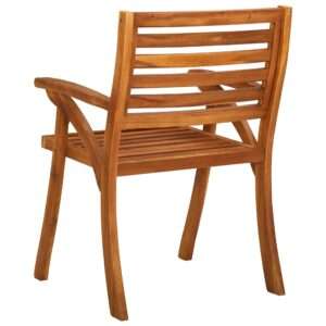vidaXL Garden Chairs Solid Acacia Wood