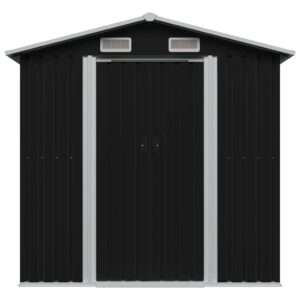 vidaXL Garden Shed Steel 204x132x186cm vidaXL Garden Shed Steel 204x132x186cm