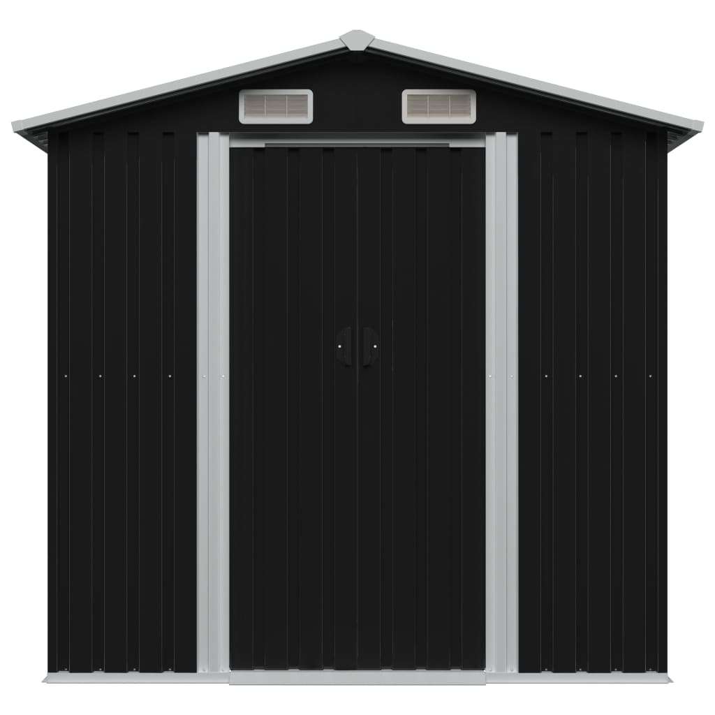 vidaXL Garden Shed Steel 204x132x186cm vidaXL Garden Shed Steel 204x132x186cm