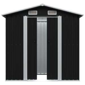 vidaXL Garden Shed Steel 204x132x186cm vidaXL Garden Shed Steel 204x132x186cm
