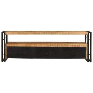 vidaXL TV Cabinet Solid Wood 120x30x40cm