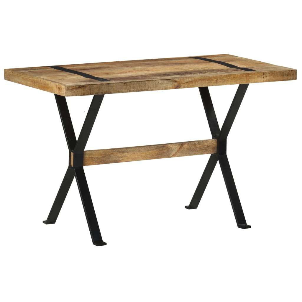 vidaXL Wooden Dining Table Industrial Style vidaXL Wooden Dining Table Industrial Style