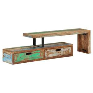 vidaXL TV Stand Solid Reclaimed Wood
