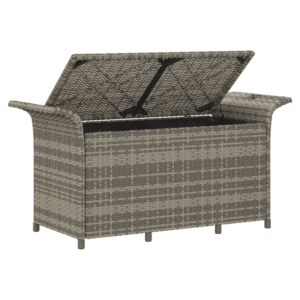 vidaXL Poly Rattan Bench 116x46x57cm
