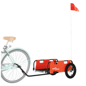 vidaXL Cargo Bike Trailer Oxford Fabric