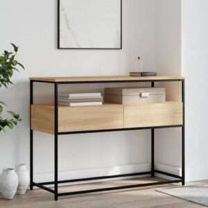 vidaXL Console Table Sonoma Oak