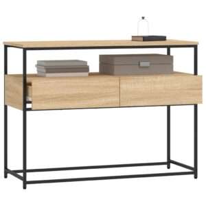 vidaXL Console Table Sonoma Oak