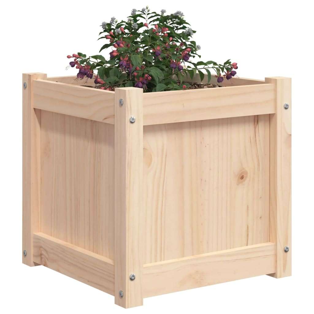 vidaXL Garden Planter Solid Pine Wood vidaXL Garden Planter Solid Pine Wood